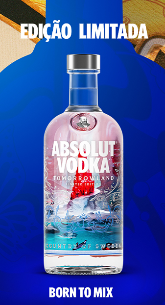 Banner Vodka Absolut Tomorrowland Orbyz Crystal 700ml