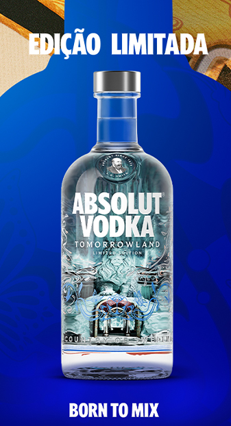 Banner Vodka Absolut Tomorrowland Orbyz Lyon 700ml