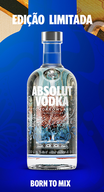 Banner Vodka Absolut Tomorrowland Orbyz Tree 700ml