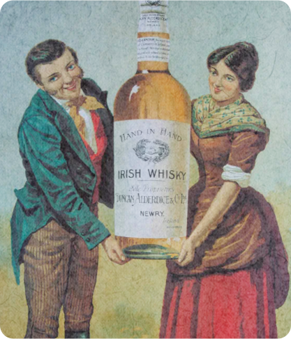 Ilustração de Whisky Irlandês